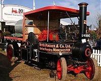 Transport: old steam trucks