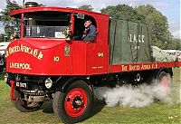 Transport: old steam trucks