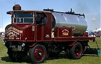 Transport: old steam trucks