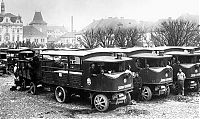 Transport: old steam trucks