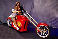 Transport: ferrari chopper bike