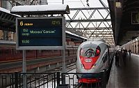 TopRq.com search results: Russia´s first high speed train Sapsan, Moscow to St. Petersburg