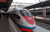 TopRq.com search results: Russia´s first high speed train Sapsan, Moscow to St. Petersburg