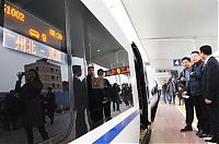 Transport: Express train in China