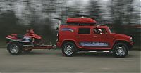 Transport: Santa Claus Hummer