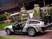 Transport: car from the back to the future movie