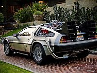 Transport: car from the back to the future movie