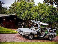 Transport: car from the back to the future movie