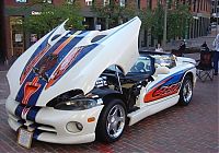 Transport: antique retro classic car