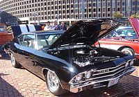 Transport: antique retro classic car