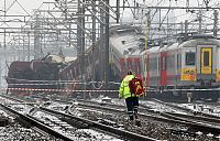 Transport: Collision of trains in Belgium