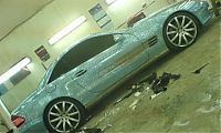 TopRq.com search results: Mercedes-Benz SL500 coverd with Swarovski Crystal