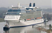 Transport: Celebrity Eclipse, carry 2,852 passengers