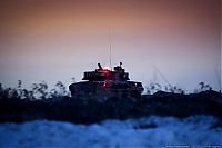 Transport: Tank T-80 and BMP-2 in action