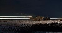 Transport: Tank T-80 and BMP-2 in action