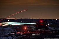 Transport: Tank T-80 and BMP-2 in action