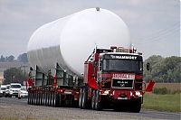 Transport: giant tank truck