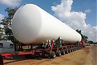 Transport: giant tank truck