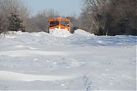 Transport: rotary snowplow train