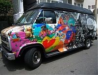 Transport: artistic van