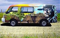 Transport: artistic van