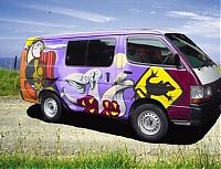 Transport: artistic van