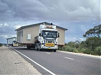 Transport: transporting oversized load