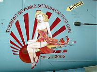 Transport: aircraft graffiti