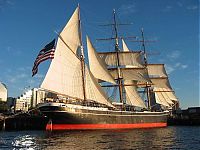 Transport: schooner sailing vessel