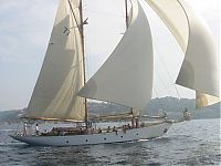 Transport: schooner sailing vessel