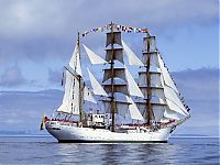 Transport: schooner sailing vessel