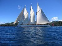 Transport: schooner sailing vessel