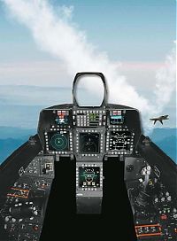 Transport: fighter jet cockpit