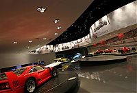 Transport: Ferrari World, Yas Island, Abu Dhabi, United Arab Emirates