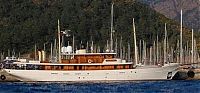 Transport: Johnny Depp's superyacht Vajoliroja