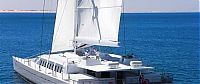 Transport: Necker Belle catamaran yacht