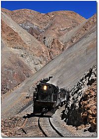 Transport: Ferronor Potrerillos - Llantas - Chañaral line, Chile