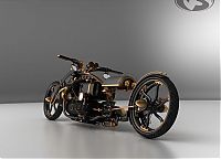 Transport: Black Widow steampunk chopper by Solifague Design