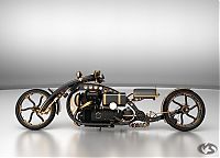 Transport: Black Widow steampunk chopper by Solifague Design
