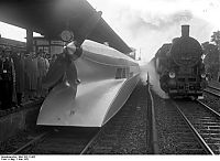 Transport: Schienenzeppelin by Franz Kruckenberg, Germany