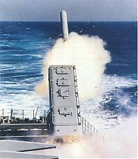 Transport: tomahawk missile in action