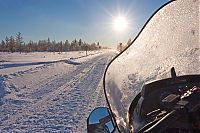 Transport: snowmobile vehicle
