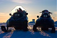 Transport: snowmobile vehicle