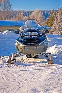 Transport: snowmobile vehicle