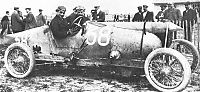 Transport: antique retro racing car