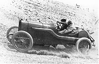 Transport: antique retro racing car