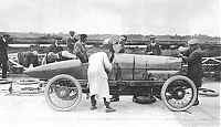 Transport: antique retro racing car