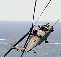 Transport: helicopter in action