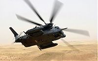 Transport: helicopter in action