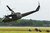 Transport: helicopter in action